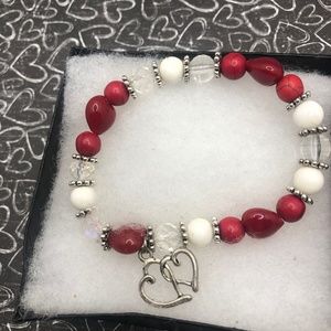hearts and love bracelet